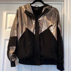 Alala jacket silver and black size small excellent condition